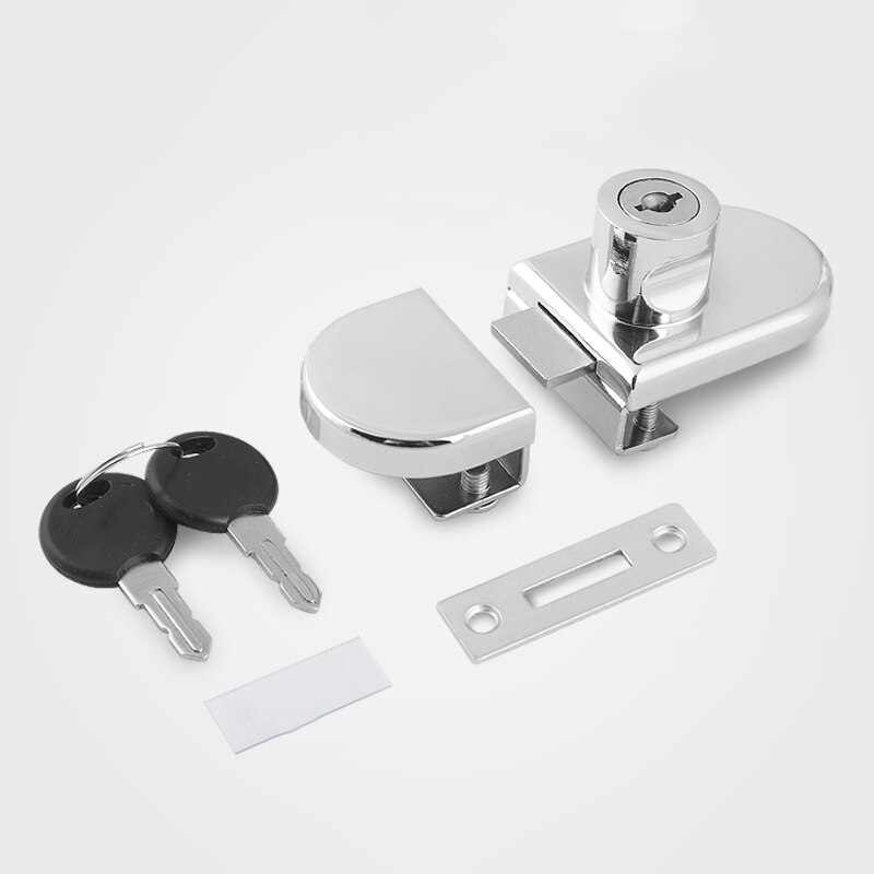 Cam Glas Deurslot Punch-Gratis Kast Mailbox Hangslot Kast Doos Slot Met 2 Sleutels Voor Meubels Hardware