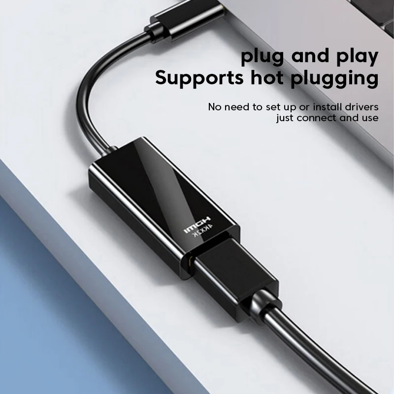 Usb C Hdmi Kabel Type C Naar Hdmi 4K Adapter Usb C Usb 3.1 Mannelijk Naar Hdtv Vrouwelijke Converter Kabel Voor Laptop Tablet Tv Macbook Pro