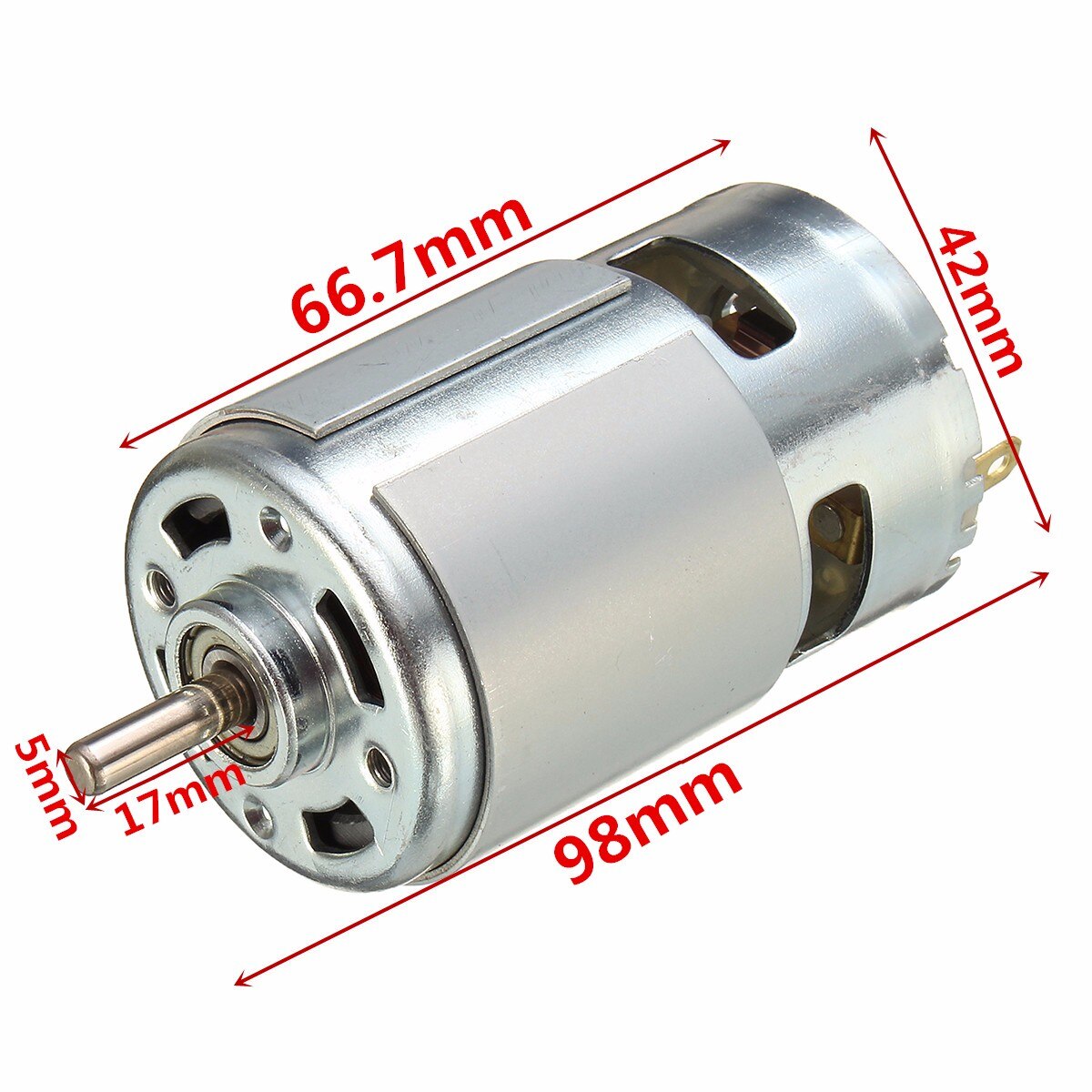 Dc 12v motoren , 24v 775 , 3000 u/min, 4500 u/min, 6000 u/min, 8500 u /min, 10000 u /min  rs775 hohes drehmoment, geringe geräuschentwicklung