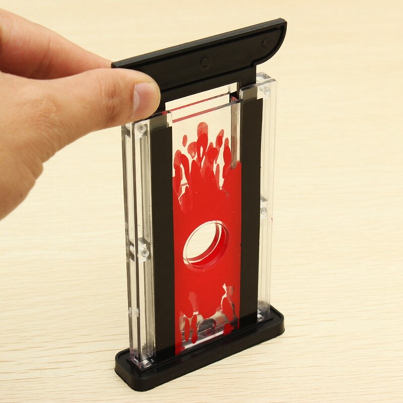 Magic Props Kids Finger Cutter Chopper Guillotine Magic Finger Hay Cutter Tool Tricks Toy Magic Trick Magic Supplies Toy