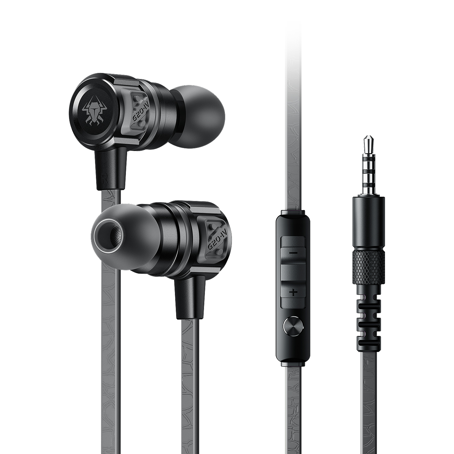 Razer – écouteurs intra-auriculaires, casque d'écoute avec microphone, mains-libres, stéréo, tête de marteau, g2 Pro: GRIS