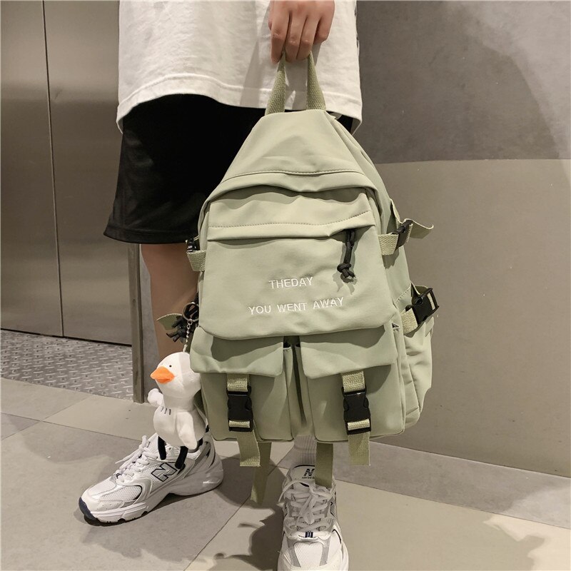 Rugzak stijl koreaanse stijl middelbare school middelbare school junior middelbare school student schooltas vrouwelijke massa koppels rugzak