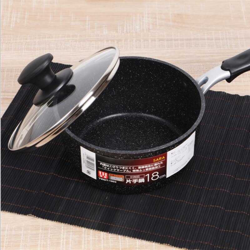 Maifan Stone Non-stick Hete Melk Pot Noodle Pot Kleine Soeppan Inductie Fornuis Universele Pan Lnduction Cooker Universele