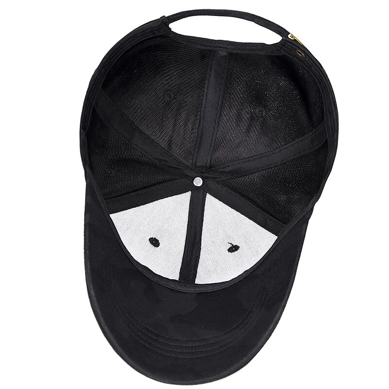Camouflage baseball kasket forår og efterår udendørs fritid enkel solhat mænd og kvinder golfhat justerbar snapback kasket