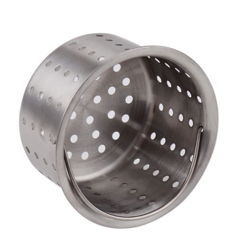 304 roestvrijstalen gootsteenstoppers met holle mand huishoudelijke gootsteenaccessoires voor keuken badkamer 1