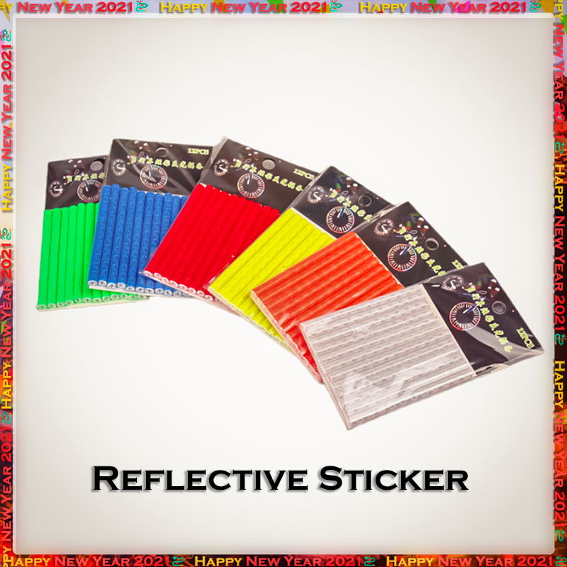 12pcs Bike Bicycle Wheel Spokes Reflective Sticker Tube Warning Safety Light DIY Cycling Reflector Tubes