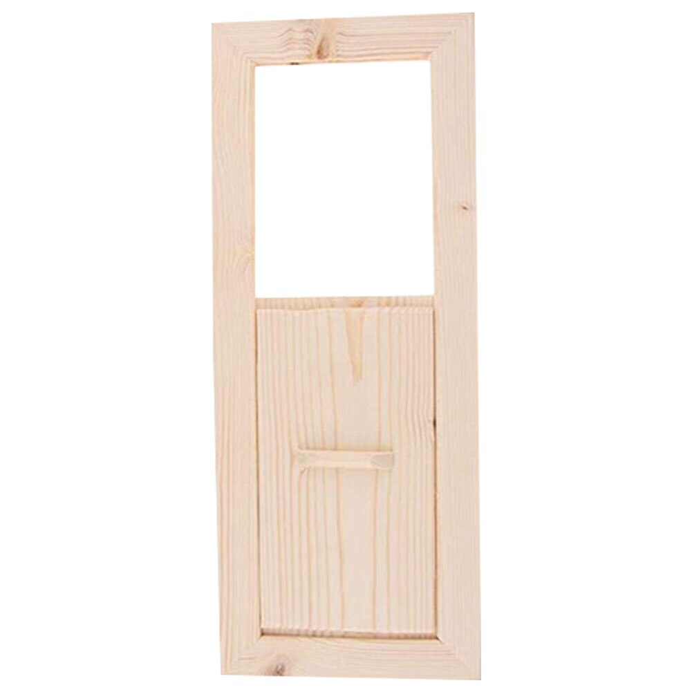 Volet fenêtre maison cèdre Grille coulissante Ventilation été bain lisse facile installer Sauna évent salle de bain pratique