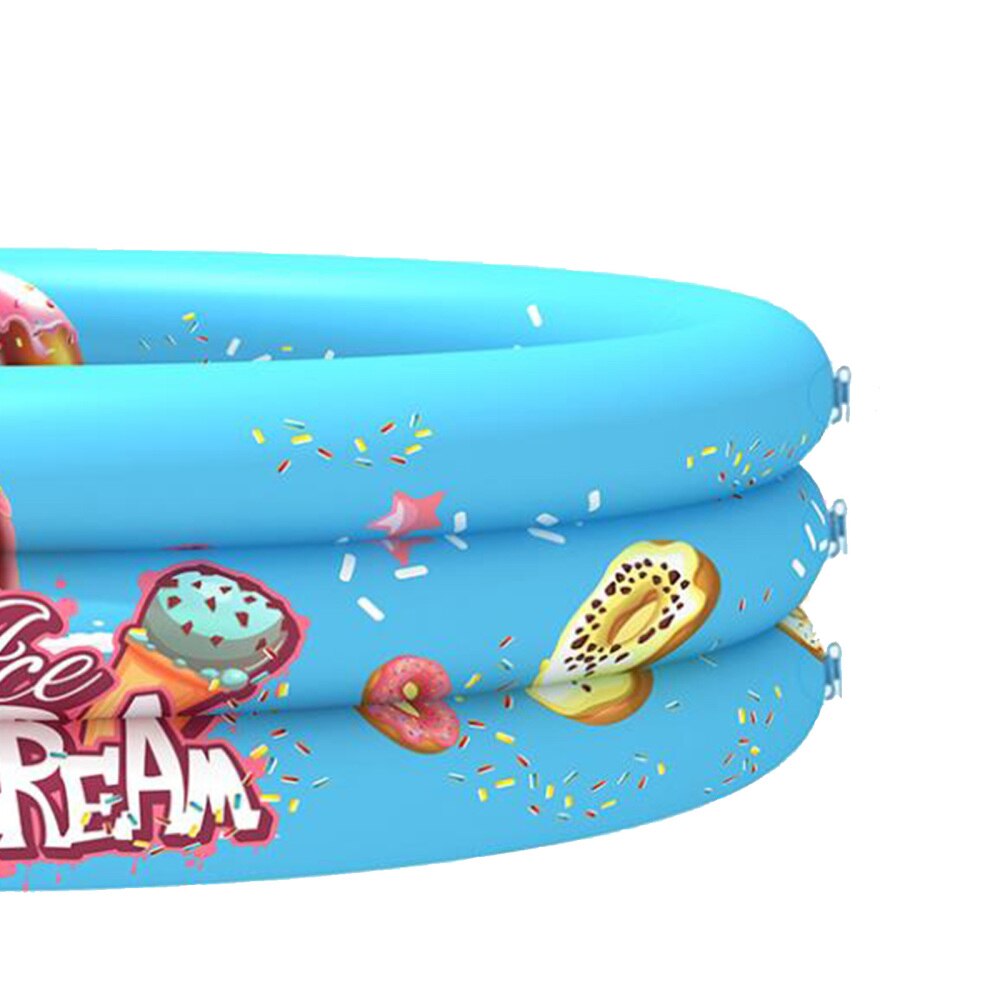 Zwembad Pvc Zwembaden Duurzaam Verdikte Tuin Ronde Vorm Zomer Speelgoed Voor Kinderen Cartoon Gedrukt Opblaasbare