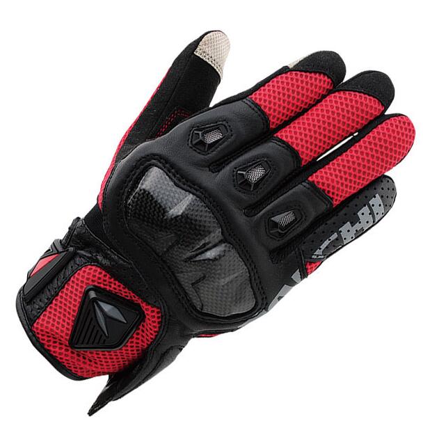 Freies RS-TAICHI RST411 5 farbe motorrad handschuhe Sommer Gittergewebe handschuhe größe: s M L XL XXL: verrotten / M