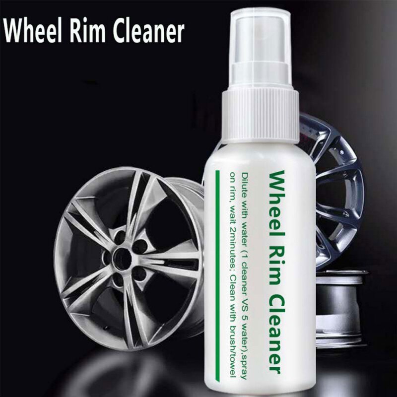50ml Automobile Wheel Hub Cleaner Steel Ring Cleaner Practical Automobile Scratch Repair Kit Rust Remover Metal Polishing Agent