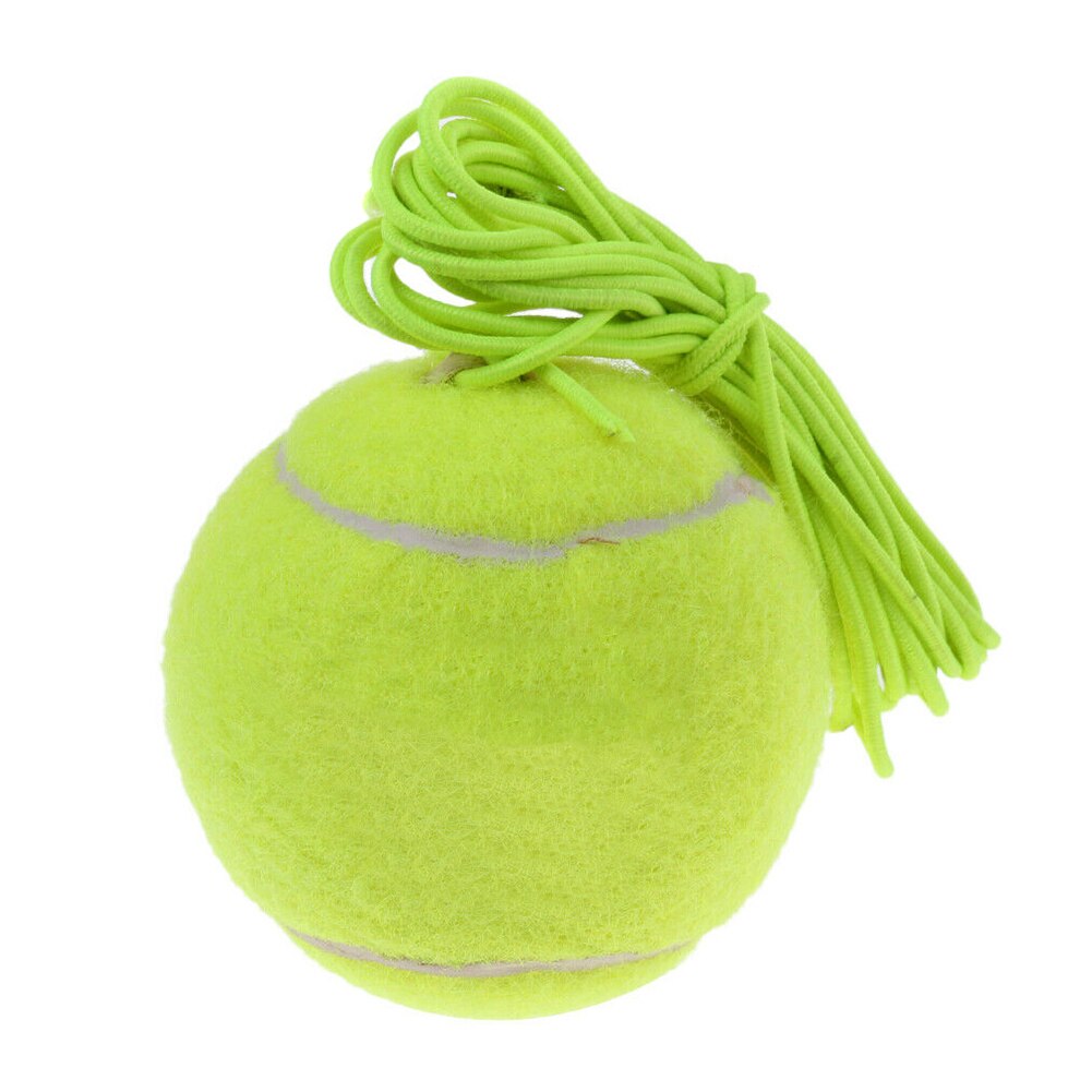 Tennis Trainer Tennis Ball Practice Single Self-Study Training Rebound Tool with Elasctic Rope SCI88