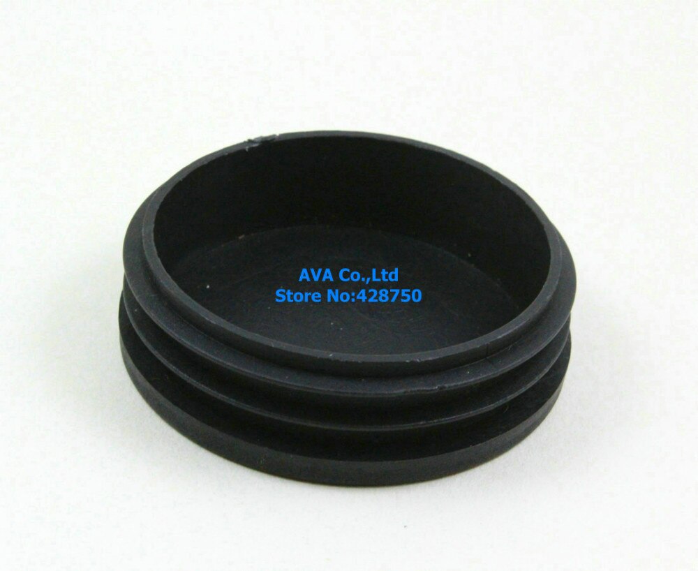 20 Pieces 58mm Round Plastic Insert Cap Tube End Cap