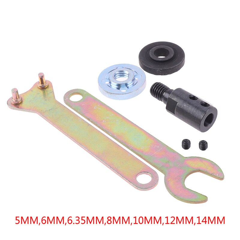 Saw Blade Adapter M10 5/8/10/12mm Drill Spindle Chuck Adapter Grinding Polishing Motor Shaft Connecting Rod Sleeve !