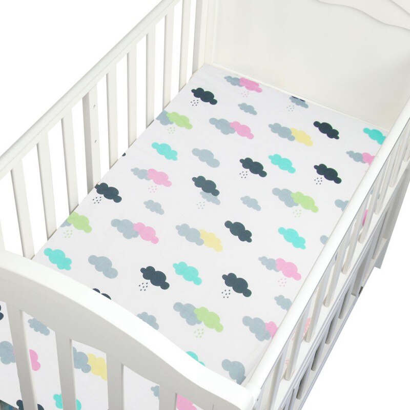Crib Sheets Infant Baby Girl Boy Sheets Geometric Tree Fitted Crib Sheets Toddler Bed Mattresses Standard Mattress: 5