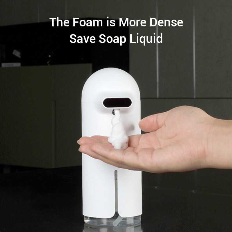Xiaomi-dispensador automático de jabón con batería recargable, fácil de reemplazar, espuma inductiva o Gel para lavadora, líquido y Gel opcional