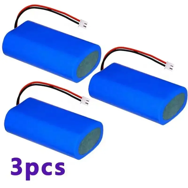 7.4V 3500mAh akumulator litowy wielokrotnego ładowania do głośnika megafonowego Bluetooth Power Bank akcesoria części do zabawek zdalnie sterowanych 2S 18650 bateria: Złota