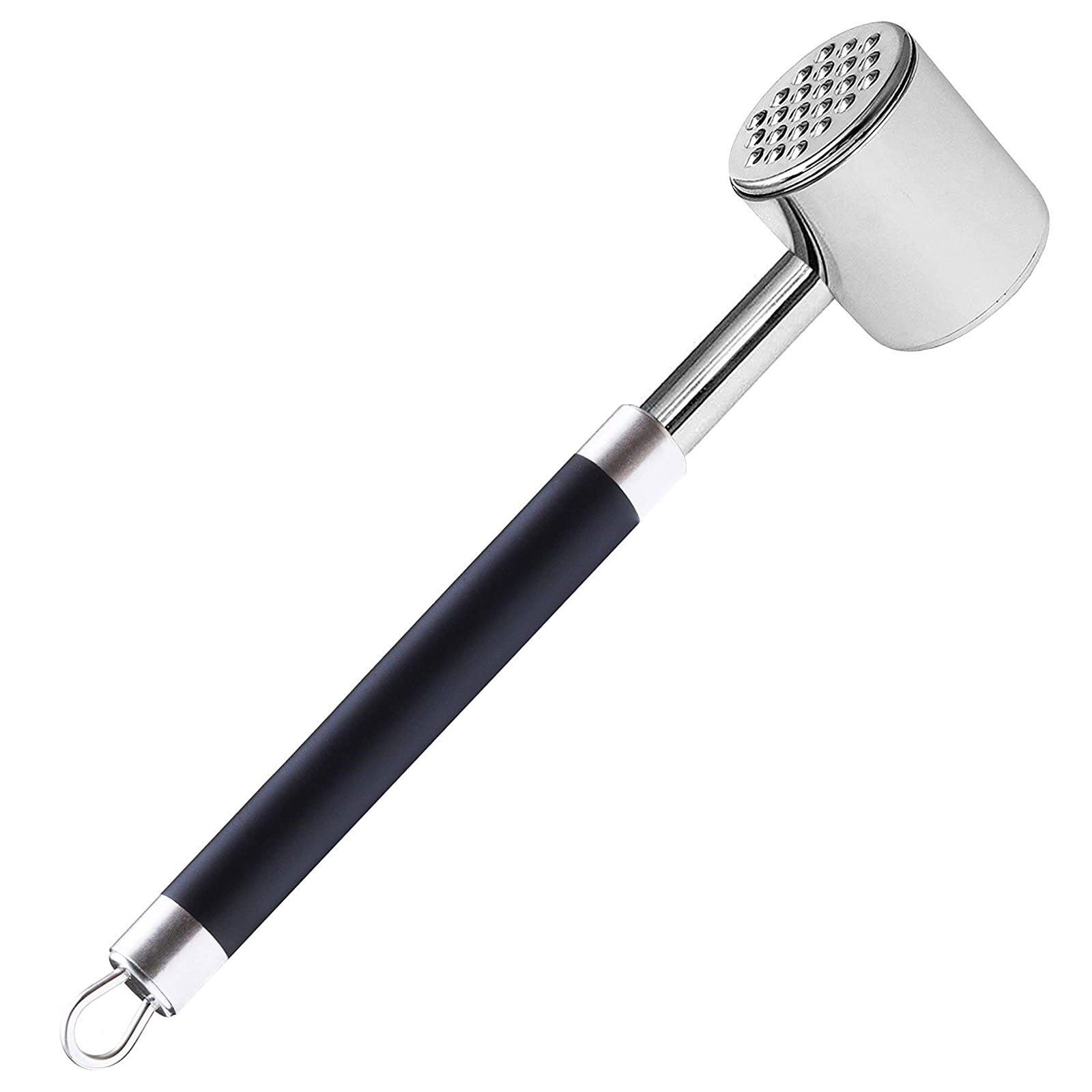 Martillo ablandador de carne mazo herramienta para golpear carne de vacuno, filete, pollo, cerdo, acero inoxidable martillo de carne herramienta de cocina