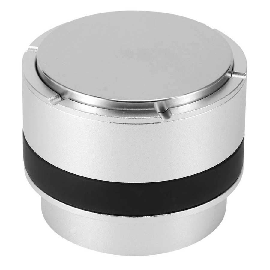 Coffee Make Machine Parts Stainless Steel Coffee Power Tamper Distributor Leveler Coffee Making Accessory Silver 57mm