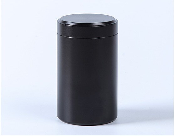 O metal de alumínio anodizado multifuncional selou a lata, pacote portátil do chá do curso da cor sólida pode produto prático do agregado familiar: D
