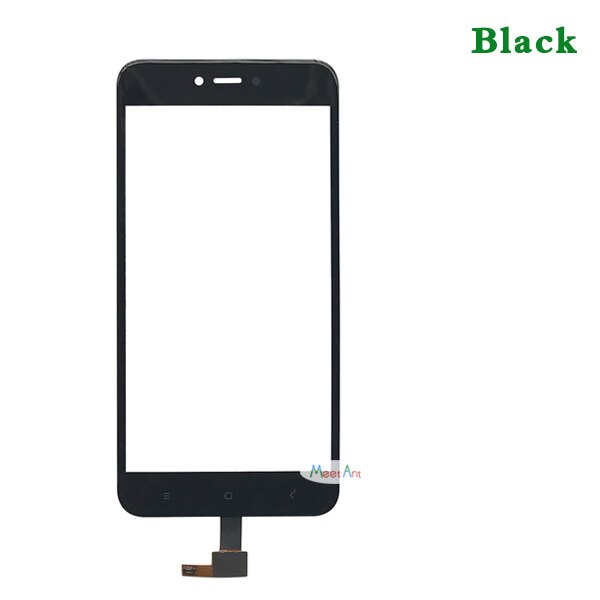 5.5'' For Xiaomi Redmi Note 5A Touch Screen Digitizer Sensor Outer Glass Lens Panel Black White Gold: Black No Tool