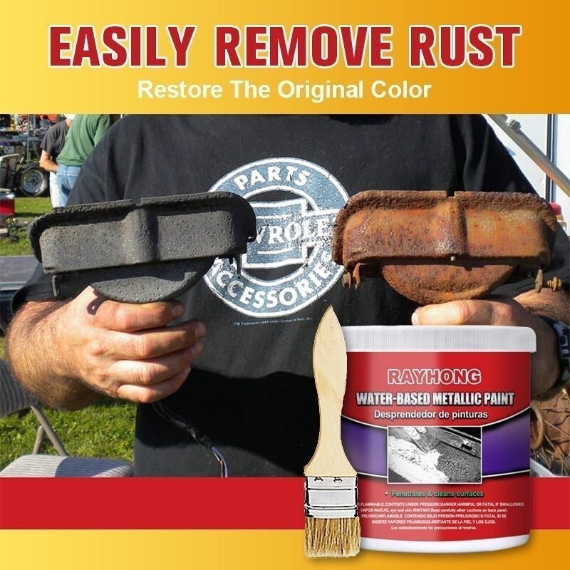 100ML Rust Converter Water-Based for Car Anti-Rust Chassis Primer Iron Metal Surface Clean Repair Protect Rust Remover Deruster
