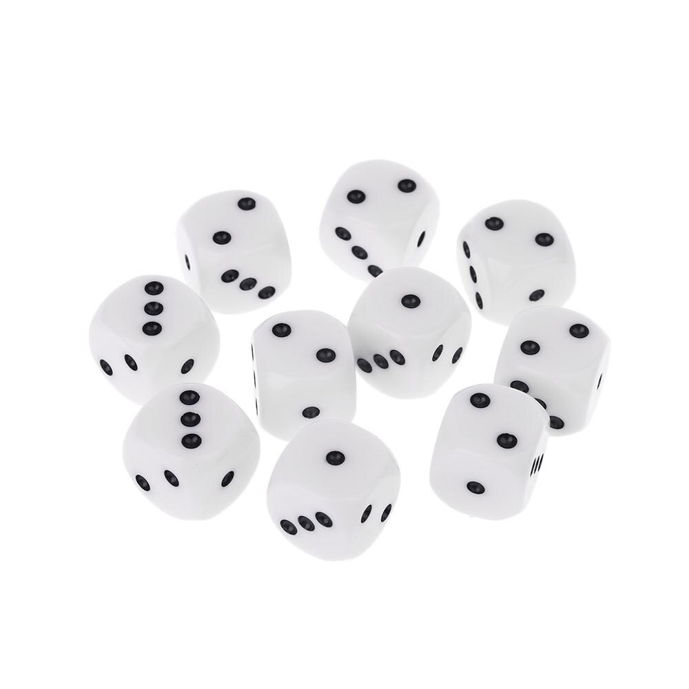 10Stck 16mm D3 Sechs Seitige Würfel Perlen Für RPG Poly Schreibtisch Tisch Spielen Spiele: Ursprünglich Titel
