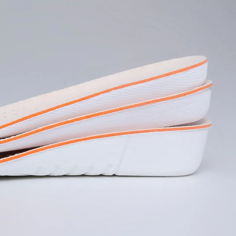1 paar Höhe Erhöhen Einlegesohle Männer Frau Komfort Orthopädische Schuhe Einlegesohlen Echtes Leder Nicht-Slip Schuh Pads Arch Support einsätze