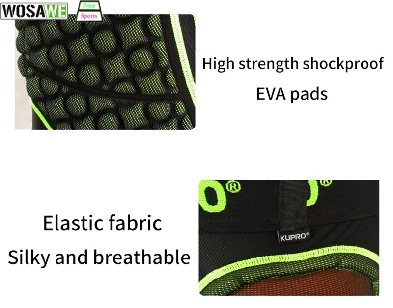 PROPRO Fiets mtb Shorts Hip Protector Motocross Off-road Bescherming Apparatuur Hip Padded Shorts Skiën Schaatsen Veiligheid Gear