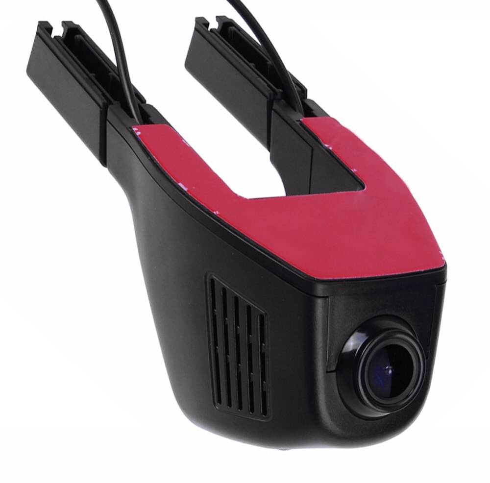 Dash kamera wifi fuld  hd 1080p bil dvr dashcam uden skærm 170 graders videokameraoptager med nattesyn