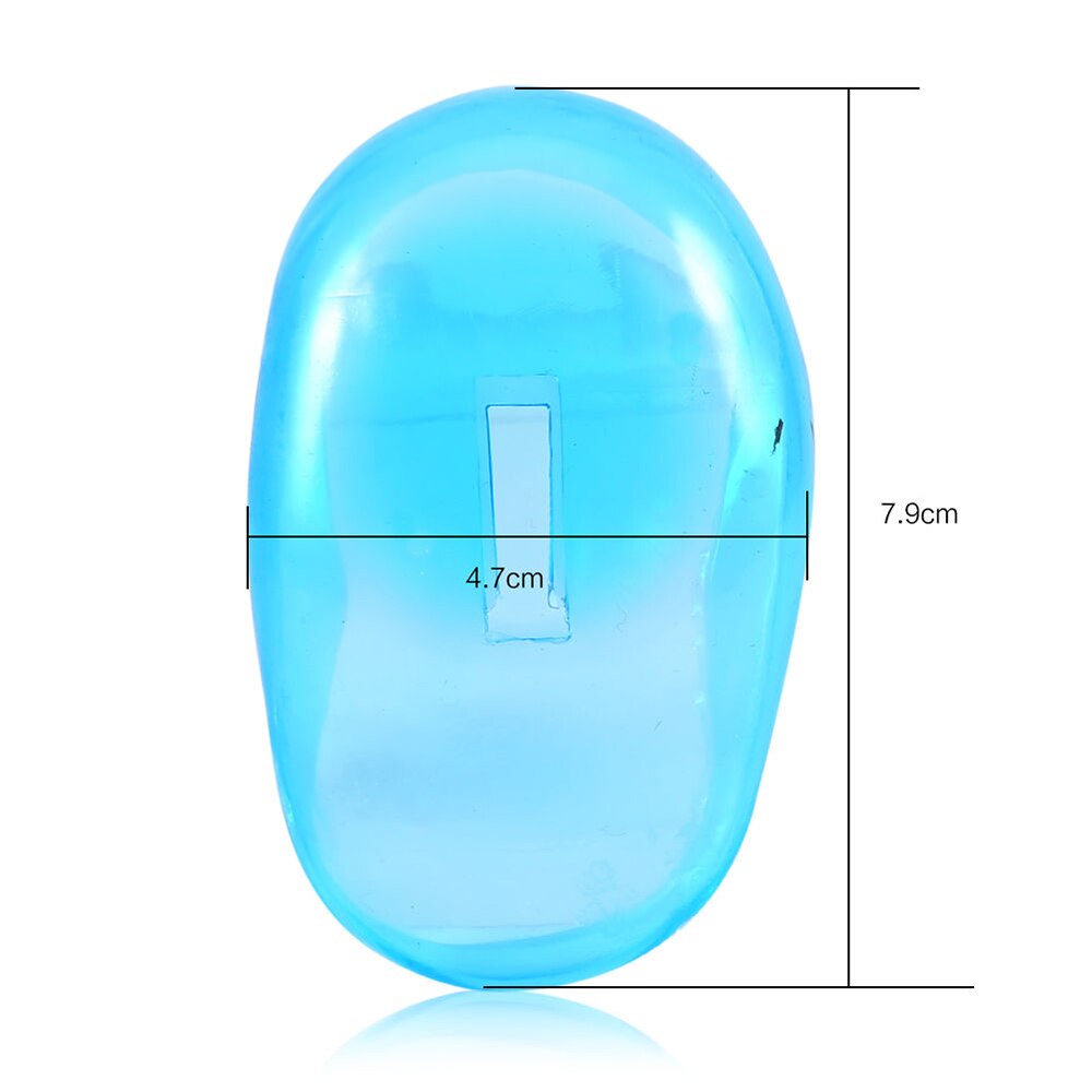 1 Paar Herbruikbare Waterdicht Oor Protector Cover Caps Salon Kappers Dye Shield Bescherming Douche Cap Tool