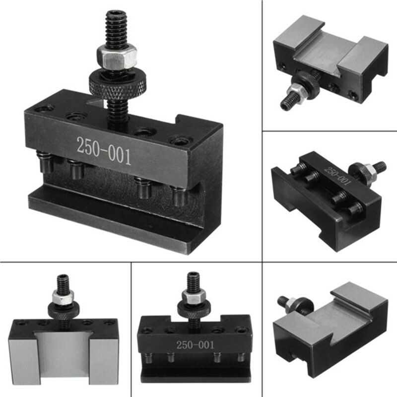 250-001 cnc dreiebenk verktøyholder hurtigbytte verktøy post kutter holder skruesett sett kjedelig bar dreie mot holdernøkkel
