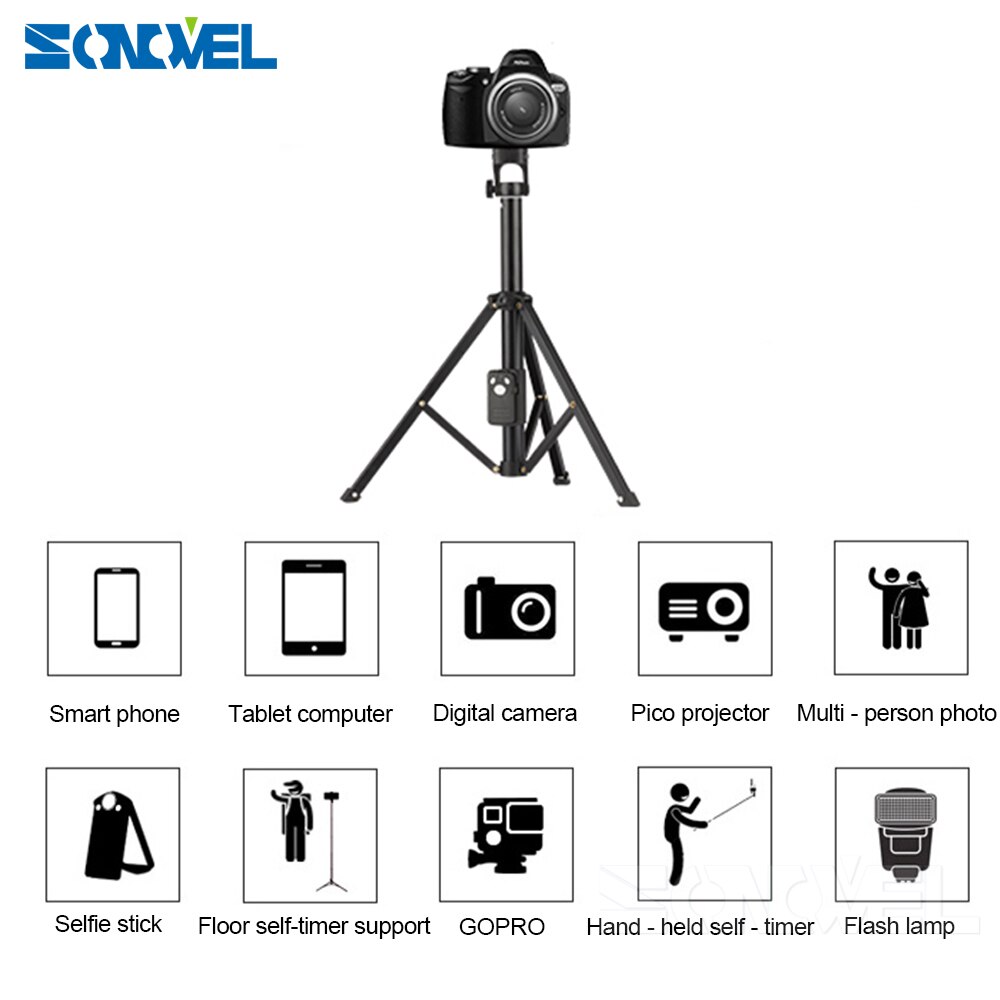 Yunteng 1688 3in1 Bluetooth Remote Shutter Handvat Selfie Stok Mini Tafel Statief Voor Ios Android Iphone Samsung Smartphone