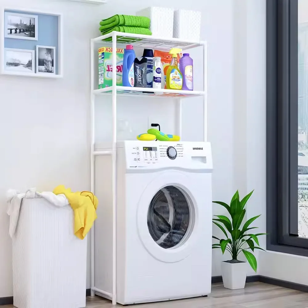 Badezimmer-Aufbewahrungsregal über dem Toilettenregal, mehrschichtiger, platzsparender Organizer, multifunktionales Toiletten-Aufbewahrungsregal zum Aufhängen ein der Zauberstab
