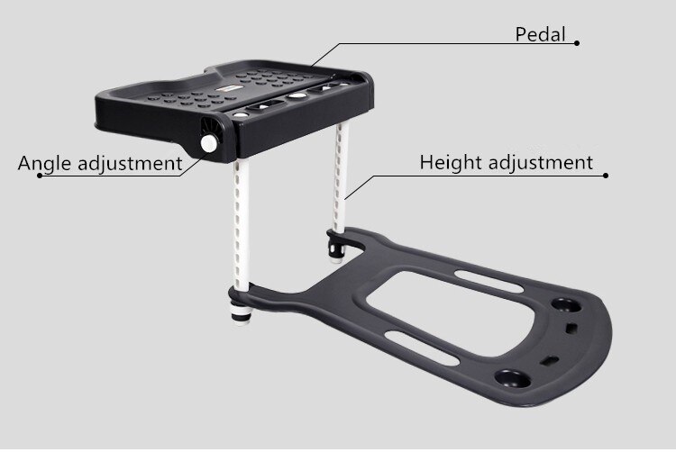 Siège d'auto pour enfants | Repose-pied à pédale protège-genoux, protection de sécurité, support de siège de voiture, repose-pieds rehausseur de siège