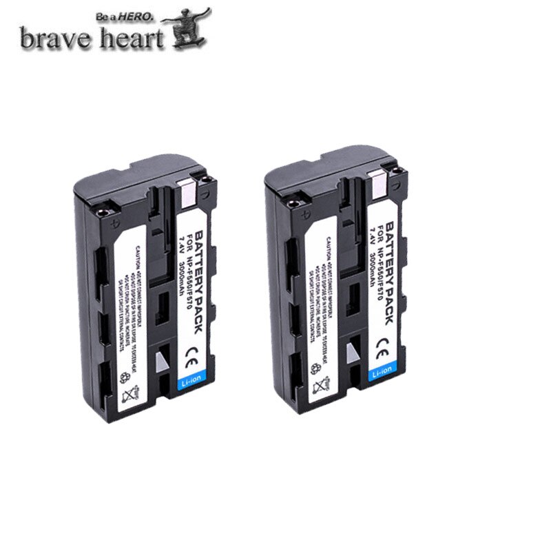 5x 7.4V NP-F550 NP F550 NP-F570 NP F570 F330 F530 Rechargeable Li-ion Camera Battery For Sony NP-F330 F750 CCD-SC CCD-TR