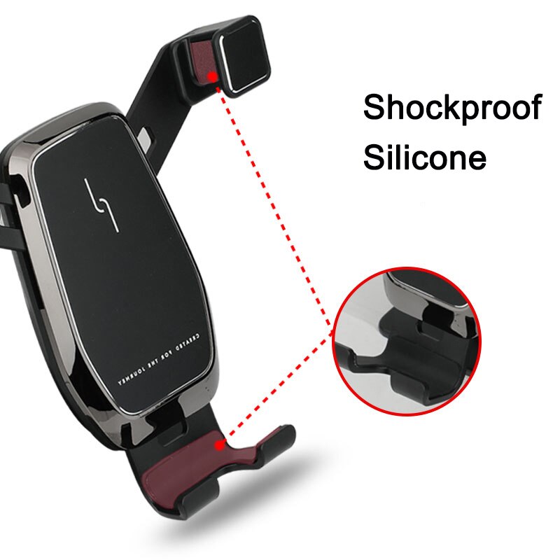 Auto telefoonhouder luchtrooster clip mobiele telefoonhouder voor honda civic 10th accessoires
