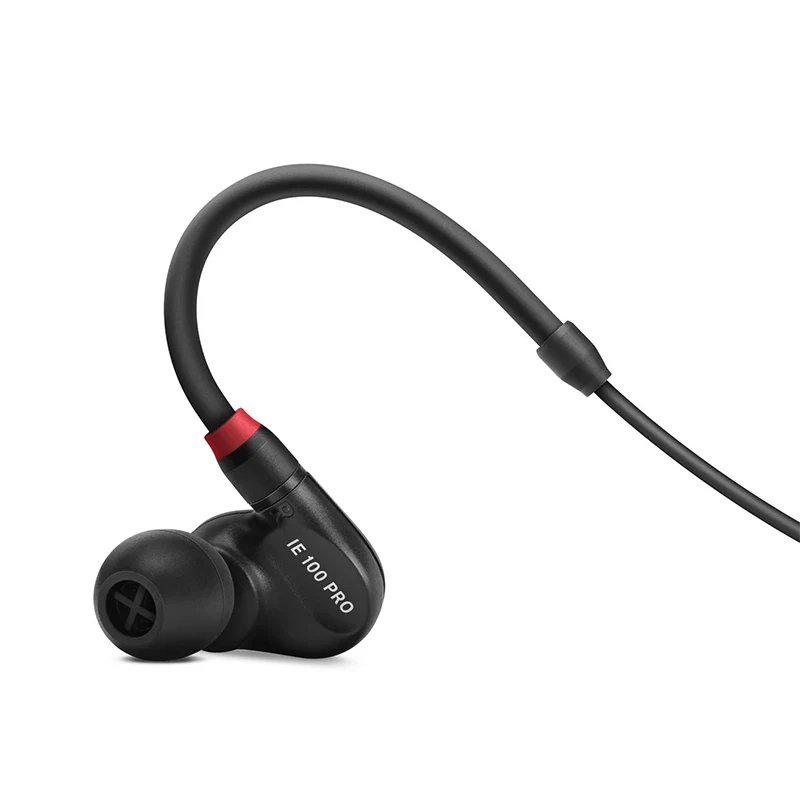 IE 100 Pro Dynamic In-Ear Wired Monitoring Headphones with Noise Isolation Detachable Cable for Music Production