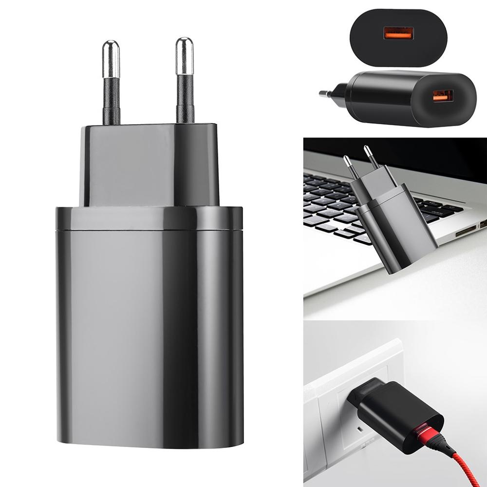Quick Lading QC 3.0 Snelle Mobiele Telefoon Oplader EU Plug Reizen Huis Wall Charger USB Adapter voor iPhone Samsung Xiaomi huawei