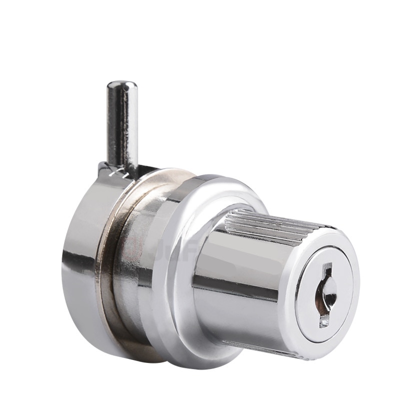 10 sets Lock with keys Display Showcase Cabinet Door Zinc Alloy Glass cabinet Door Locks Drawer lock Mall Shop Showcase lock