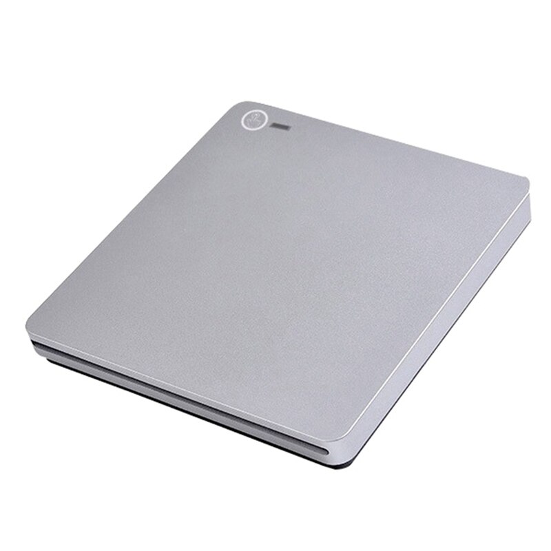 CD/DVD Burner Dual-Port Slot-Loading USB3.0/Type-C External Mobile Optical Drive: Default Title