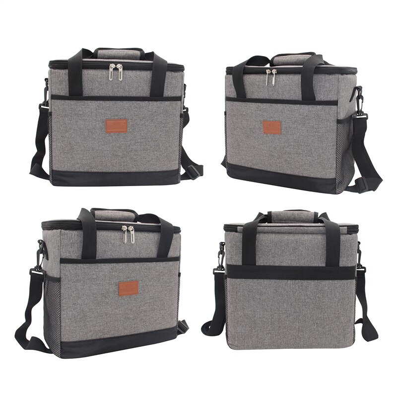 25L Large Capacity Cooler Ice Bag Insulated Cold Food Storage Bags Keep Fresh Leakproof Picnic bag Container