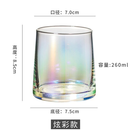 Kryształ molekularny martini szkło dwuwarstwowe szkło koktajlowe szkło Margaret szkło trójkąt szkło: 3