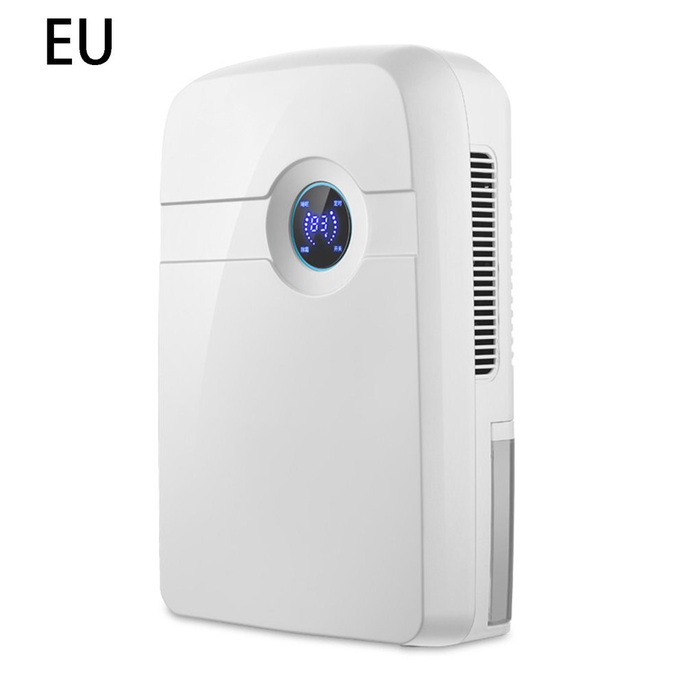 Home Dehumidifier Air Cleaner Energy Saving Air Dryer Low Noise 1200ml Water Tank Auto-off Moisture Absorbing: EU