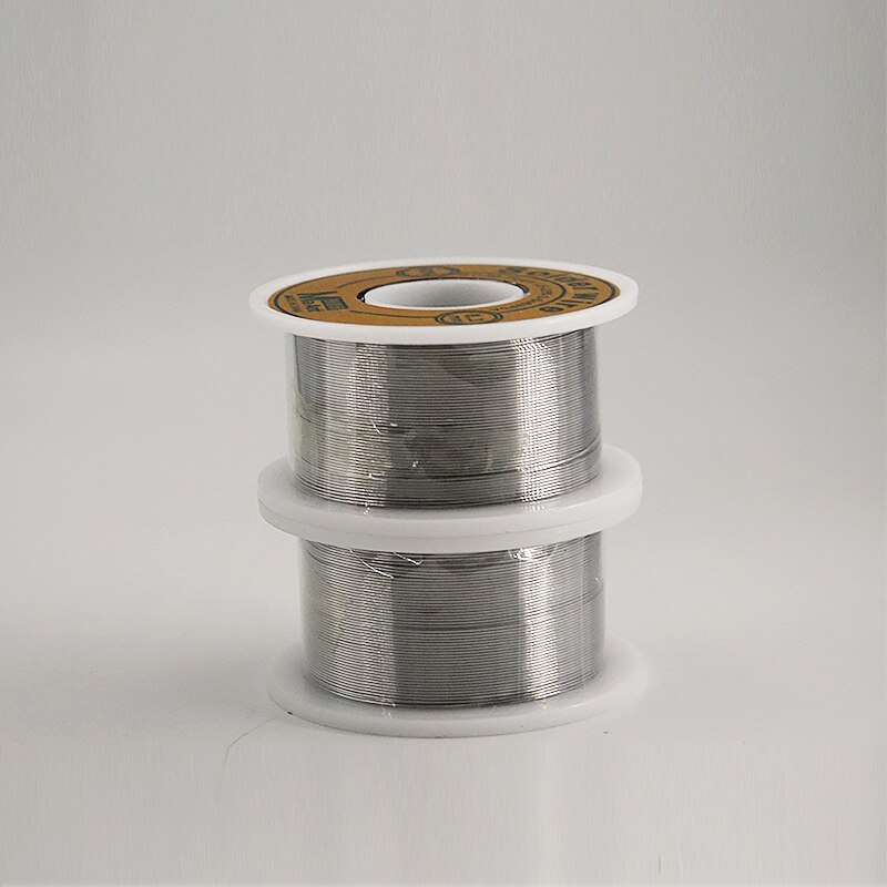 50g 0.8mm FLUX 15-2.6%S-Sn63Pba Tin Lead Tin Wire Melt Rosin Core Solder Soldering Wire Roll No-clean