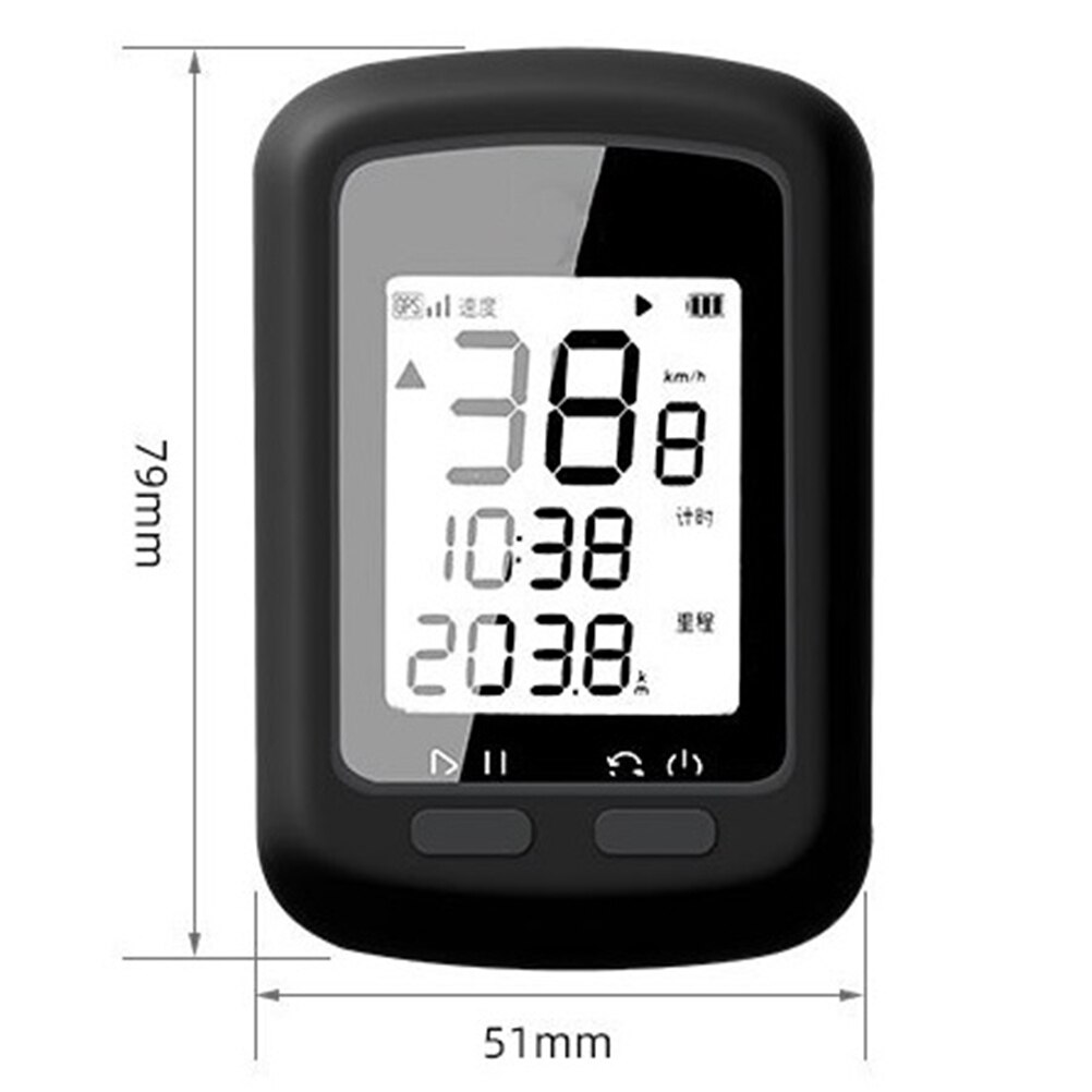 Siliconen Case Cover Voor G + Gps Motorfiets Fiets Computer Stopwatch Tough Shell Case Voor Kleine G Bike Fietsen computer