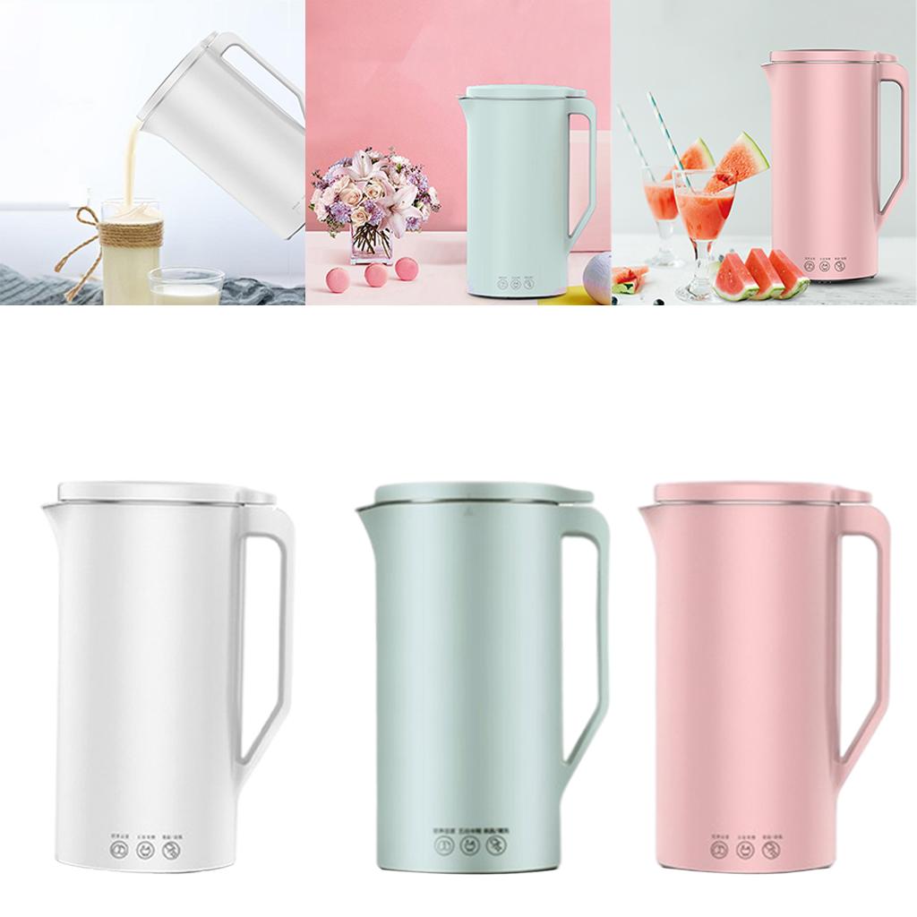 Portable European Standard Blender Juicer Automatic Heating Soybean Vegan Milk Touch Screen Kitchen Multifunctional Tools