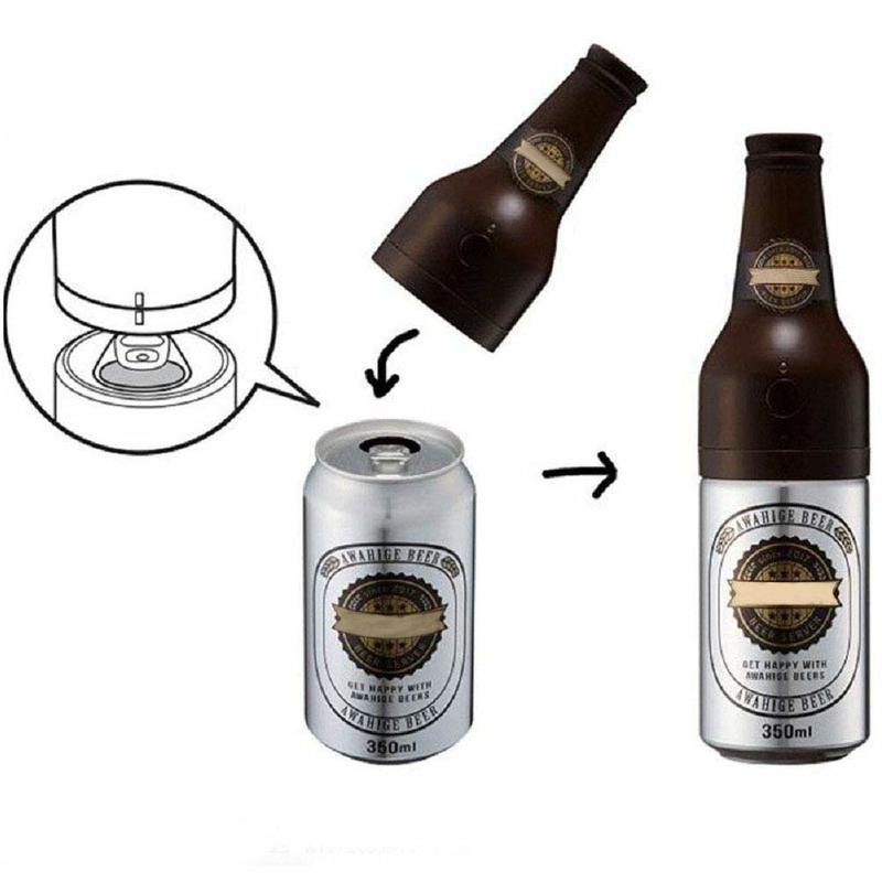 Ultrasonic Beer Foamer Bottle Shape Foam Maker Por... Grandado