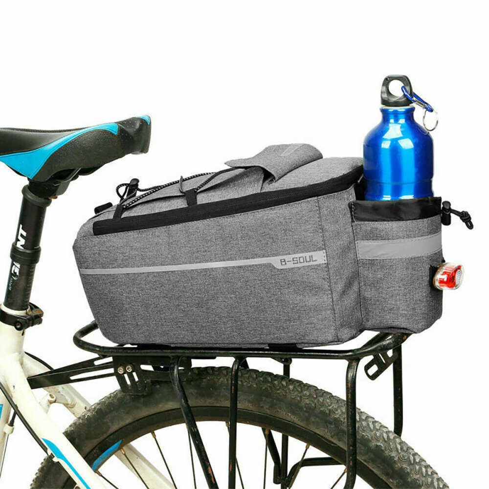 Bike Rear Bag Waterdichte Fiets Dubbele Fietstas Fiets Achter Zakken Mountainbike Zadel Rek Kofferbak Opslag Pakket Bagage