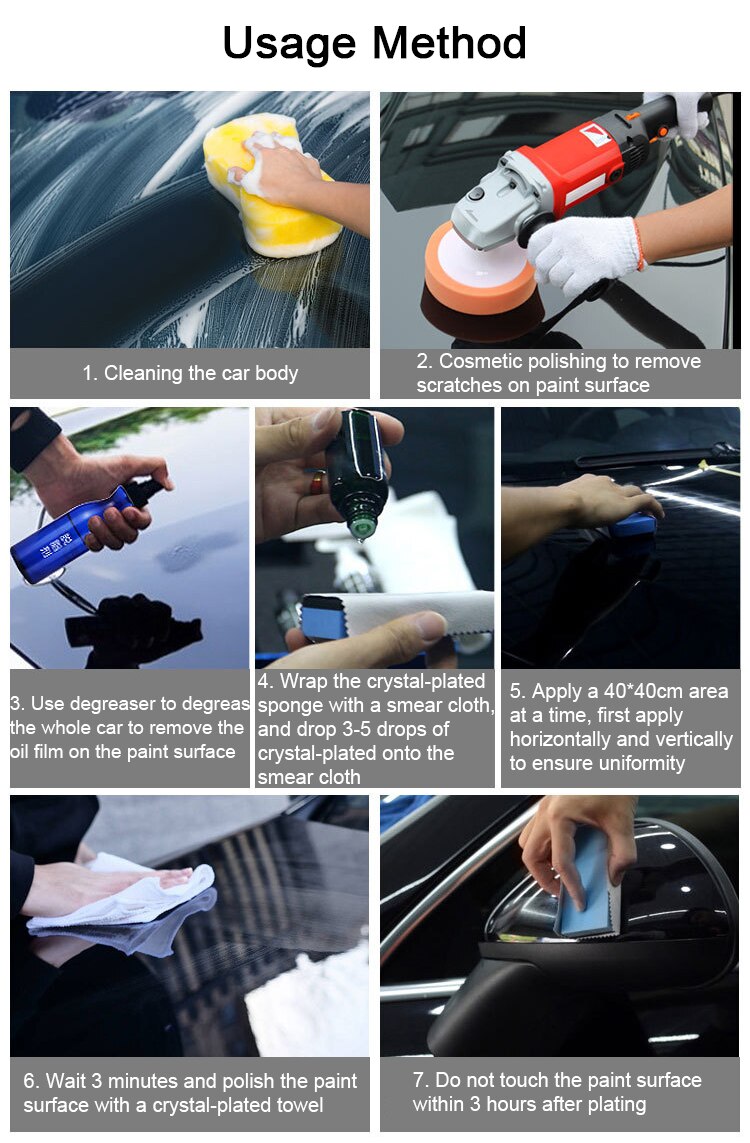 30Ml Nano Keramische Auto Coating Producten Wax Polijsten 50Ml Grafeen Coating Voor Auto Verf Accessoires Voor Zorg Detaillering