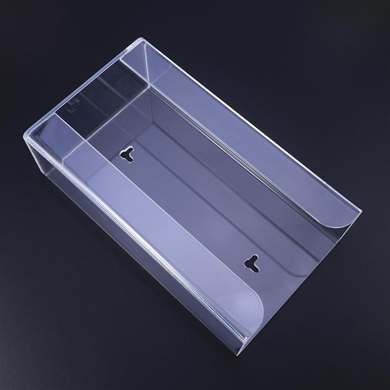 Clear Disposable Gloves Storage Box Transparent Acrylic Glove Box Wall Mounted Disposable Latex Gloves Dispenser Organizer Case